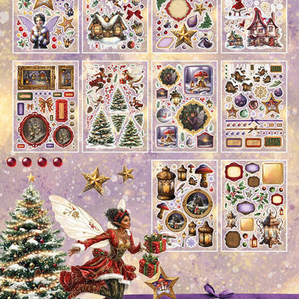 SL Die-cut Paper Pad Fairy Christmas Essentials nr.334