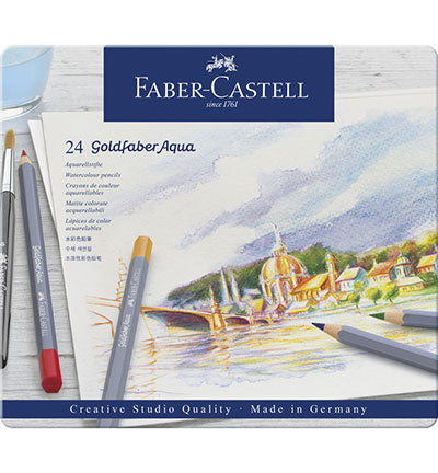 FC-114624) Aquarelpotlood FC Goldfaber etui a 24st. Creative Studio