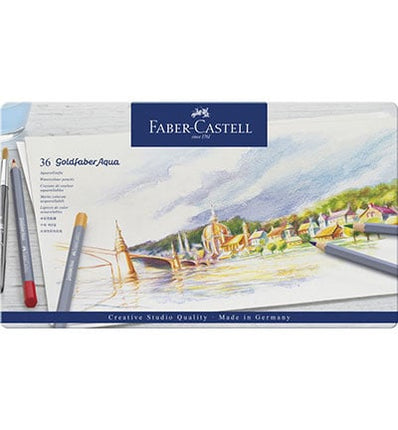 (FC-114636) Aquarelpotlood FC Goldfaber etui a 36st. Creative Studio