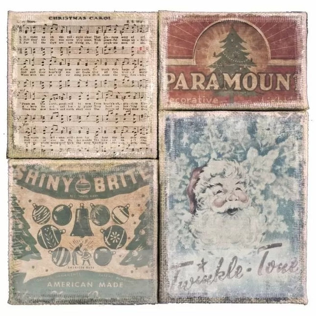 Advantus • Tim Holtz Idea-ology Jute paneel Christmas