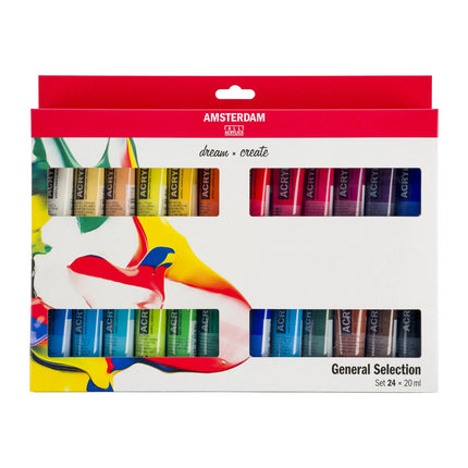 Amsterdam • Standard Series Acrylics Algemene selectie Set 24x20ml