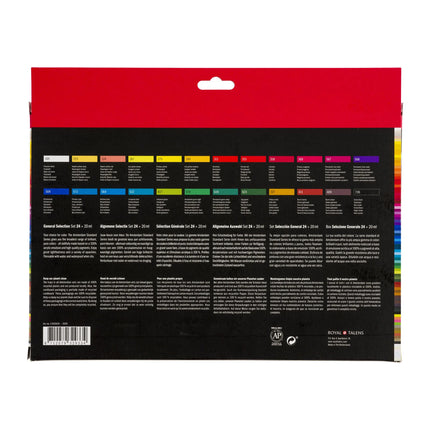 Amsterdam • Standard Series Acrylics Algemene selectie Set 24x20ml