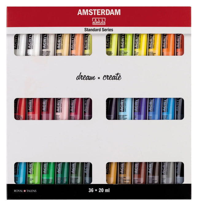 Amsterdam • Standard Series Acrylics 36x20ml