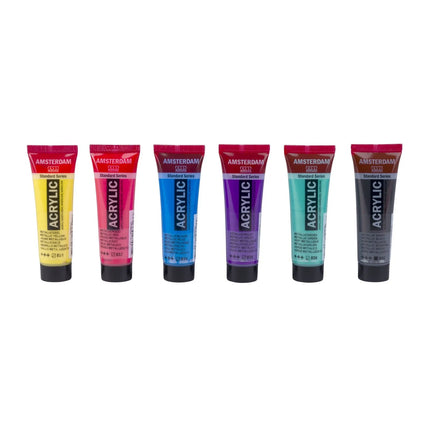 Amsterdam • Standard Series Acrylverf Kleurrijke Metallic Set 6x20ml