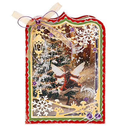 Acetate Sheets Snow, Fairies Christmas Essentials nr.18