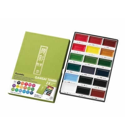 (MC20/18V) Gansai Tambi Set 18 Colours