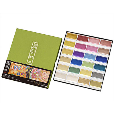 Gansai Tambi Set 24 Metallic Colours