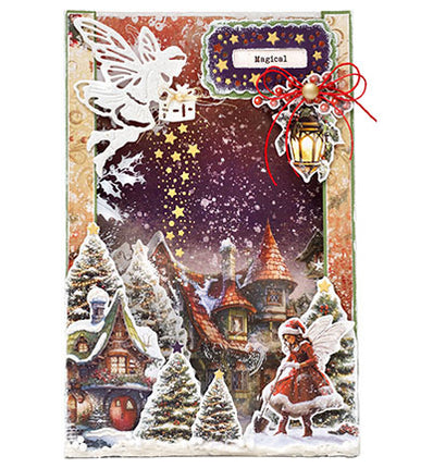 SL Card Making Pad Fairy Christmas Essentials nr.19