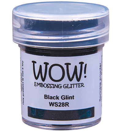 Wow Embossing Glitters, Black Glint
