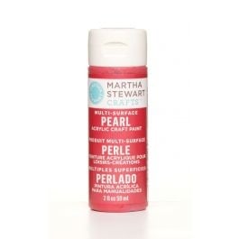 Martha Stewart • Verf 59ml pearl Holly berry