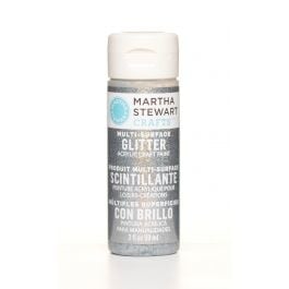 Martha Stewart • Verf 59ml glitter Sterling