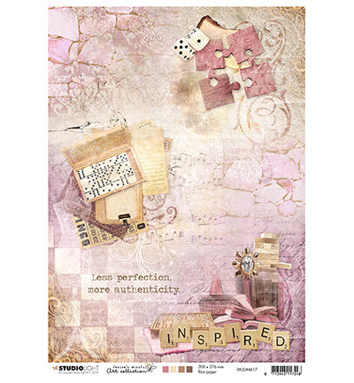 Rice Paper, Jenine’s Mindful Art 3.0 Nr.17