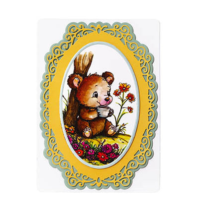 SL Clear Stamp Tea bear Essentials nr.848