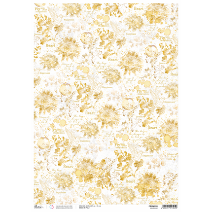Rice Paper A3 Golden age