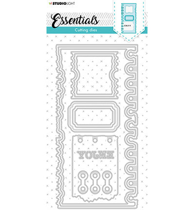 SL Cutting Die Slimline page ticket Essentials 105x210mm nr.81