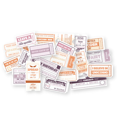 DDBD Die-cuts Tickets Woodland Springs