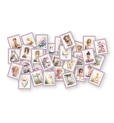 DDBD Die-cuts Spring Poststamps