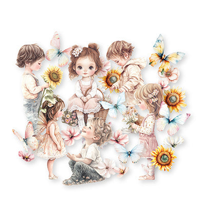 DDBD Collage Die-cuts Happy Spring
