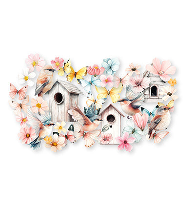 DDBD Collage Die-cuts Fly Away