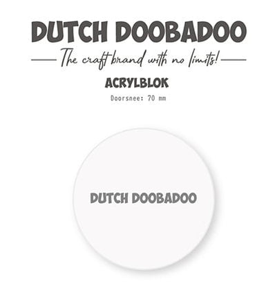DDBD ATC Acrylic Block Circle