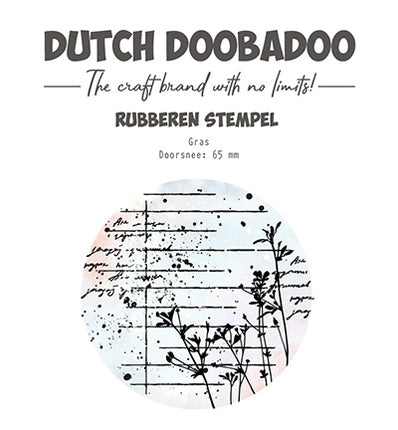 DDBD Rubber stamp 4 ATC Flower