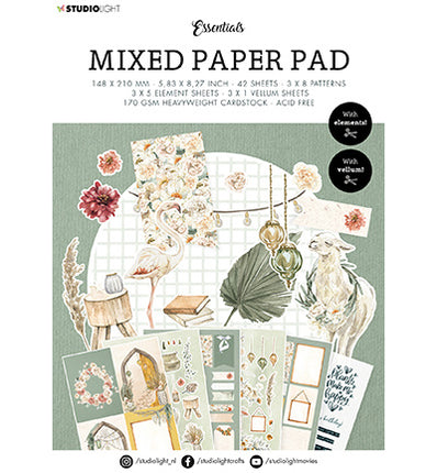 SL Mixed Paper Pad Bohemian Spring Essentials nr.20