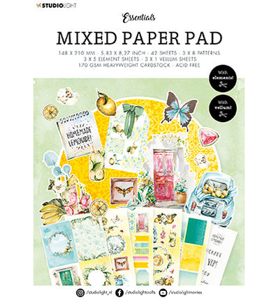 SL Mixed Paper Pad Fresh Citrus Essentials nr.21