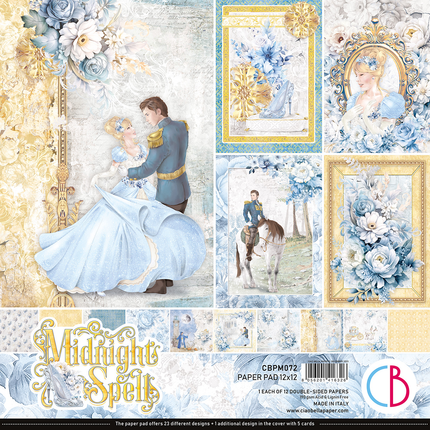 MIDNIGHT SPELL PAPER PAD 12"X12"