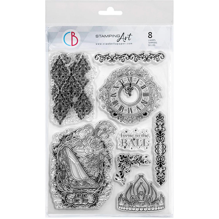 CLEAR STAMP SET 6"X8" DREAM COME TRUE