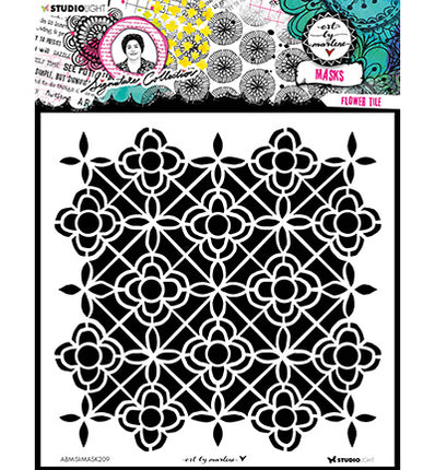 ABM Mask Flower tile Signature Collection nr.209