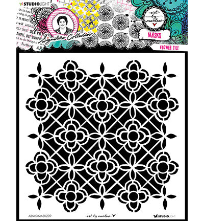 ABM Mask Flower tile Signature Collection nr.209