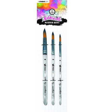 ABM Watercolor brushes Set of 3 Essentials nr.04