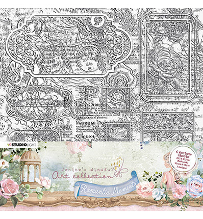 JMA Acetate Sheets Tickets & Grunge Romantic Moments nr.03