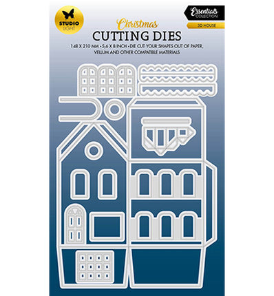SL Cutting Dies 3D House Essentials nr.550