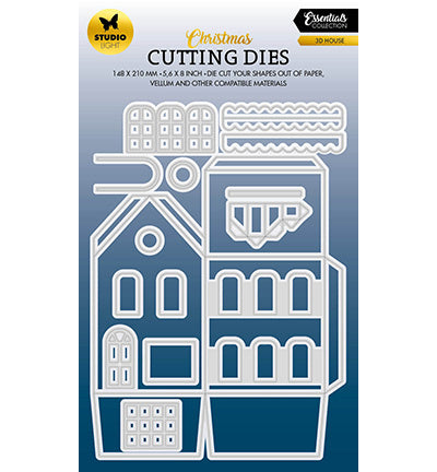 SL Cutting Dies 3D House Essentials nr.550