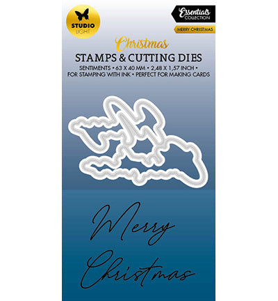 SL Stamps & Cutting dies Merry Christmas Essentials nr.60