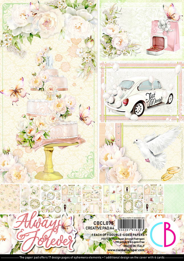 ALWAYS & FOREVER CREATIVE PAD A4