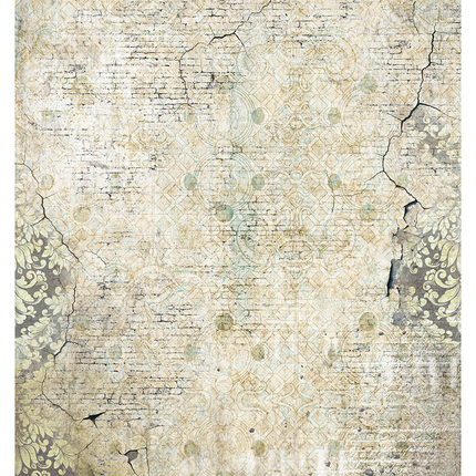 RICE PAPER A4 ENCHANTED WIZARD FABRIC