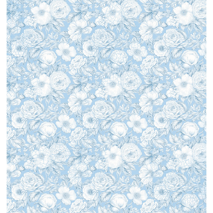 RICE PAPER A4 ROYAL BLUE PETAL PARADE