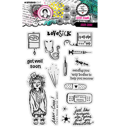 ABM Clear Stamp Aaah Choo! Signature Collection nr.596