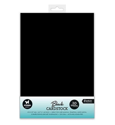 SL Paper set Consumables Black Cardstock 250 gsm nr.41