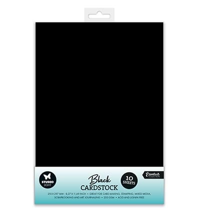 SL Paper set Consumables Black Cardstock 250 gsm nr.41