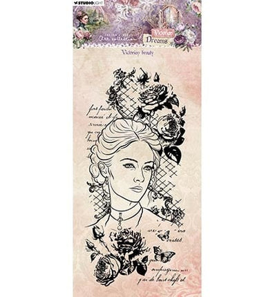 JMA Clear Stamp Victorian beauty Victorian Dreams nr.609
