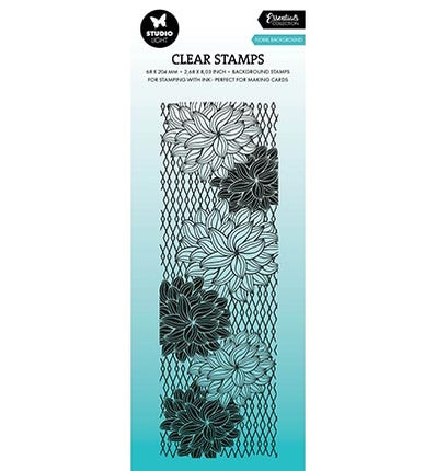 SL Clear Stamp Floral background Essentials nr.620