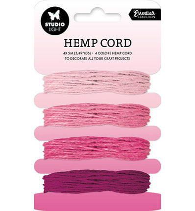 SL Hemp Cord Shades of pink Consumables nr.07