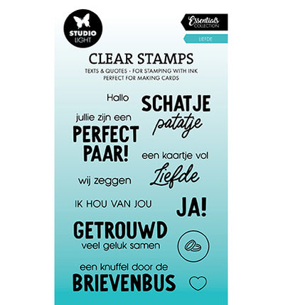 SL Clear stamp Liefde Essentials nr.641