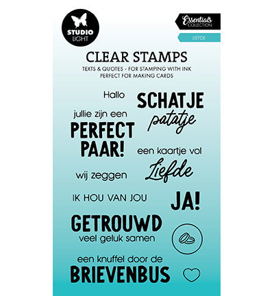 SL Clear stamp Liefde Essentials nr.641
