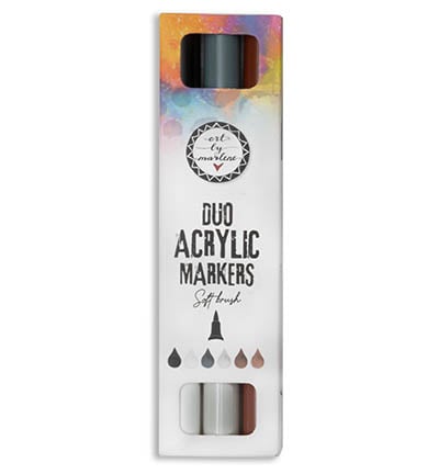 ABM Duo acrylic markers Browns Essentials nr.26