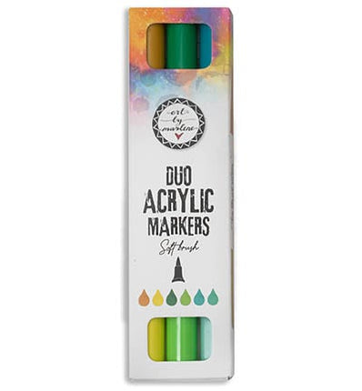 ABM Duo acrylic markers Greens Essentials nr.28