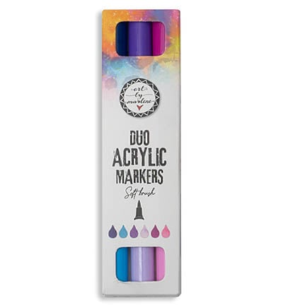 ABM Duo acrylic markers Purples Essentials nr.29
